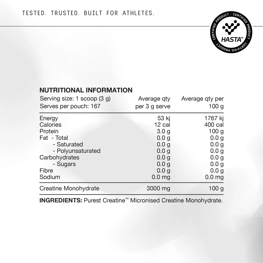 Switch Purest Creatine™ Hasta 500g