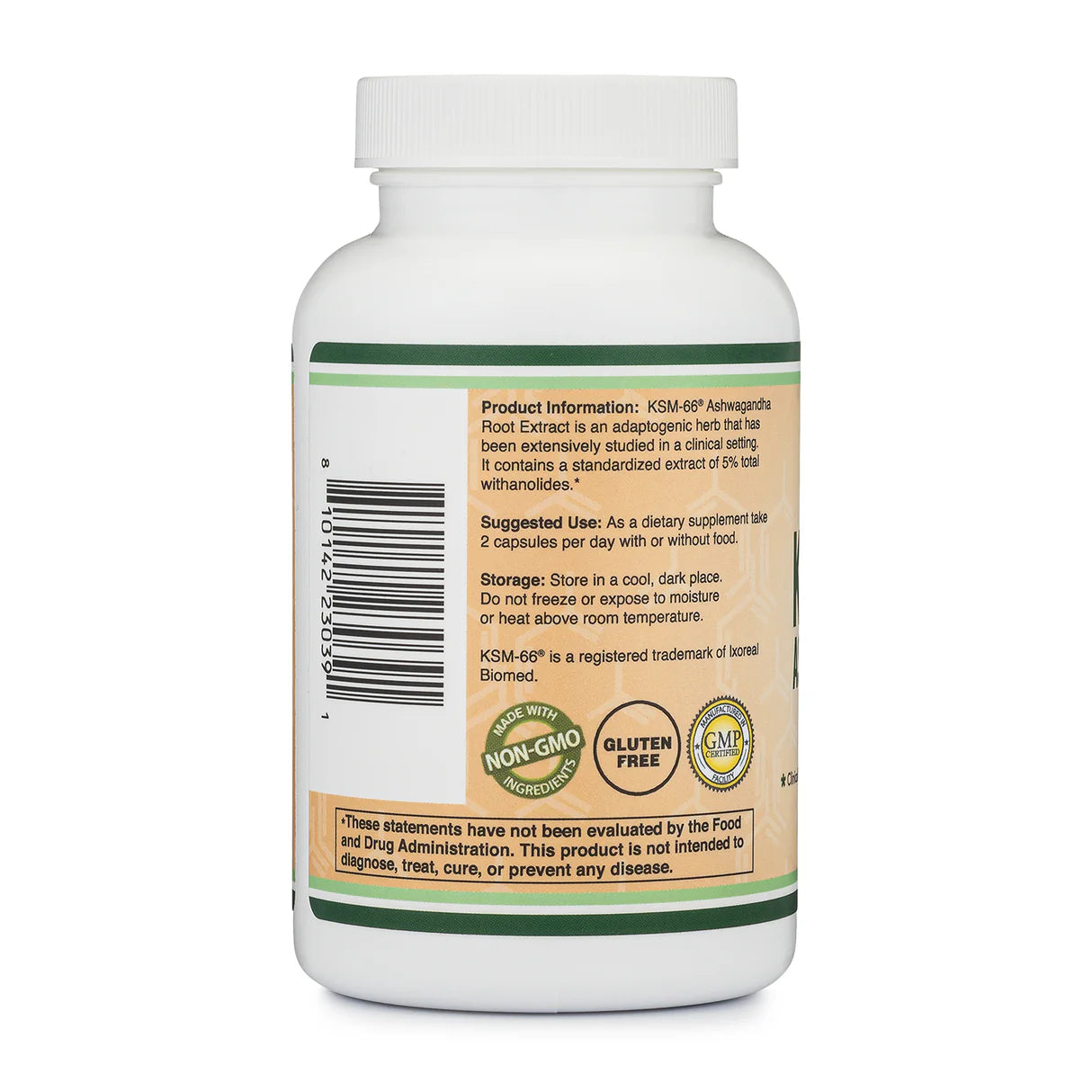 Double Wood Ashwagandha KSM-66 120caps
