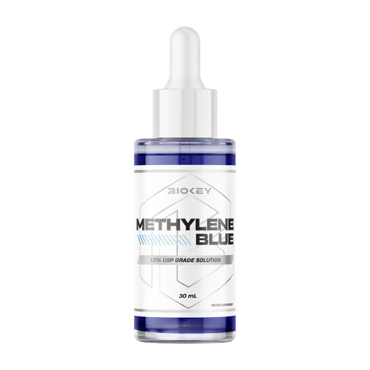 BIOKEY Methylene Blue Solution 1.5% USP Grade 30ml