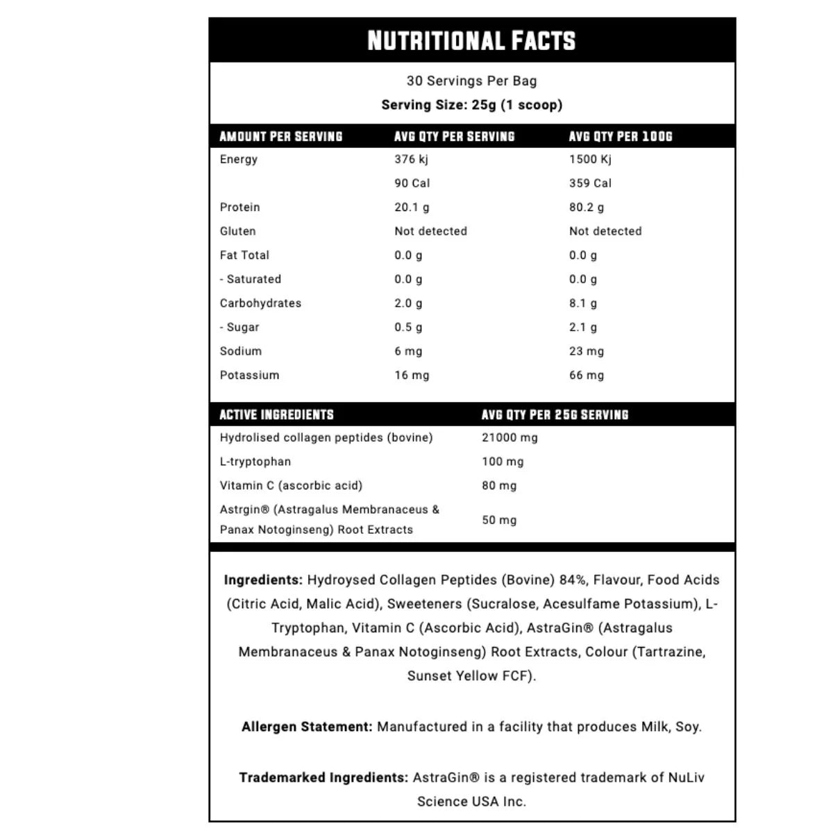 Nexus Super Protein Water 750g