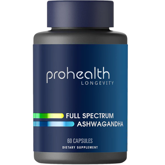 Pro Health Full Spectrum Ashwagandha (KSM-66) 60 capsules