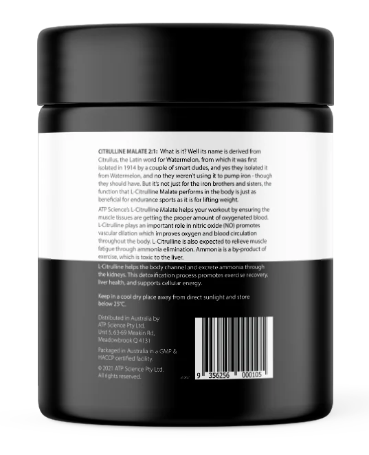 ATP Science L-Citrulline Malate 250g