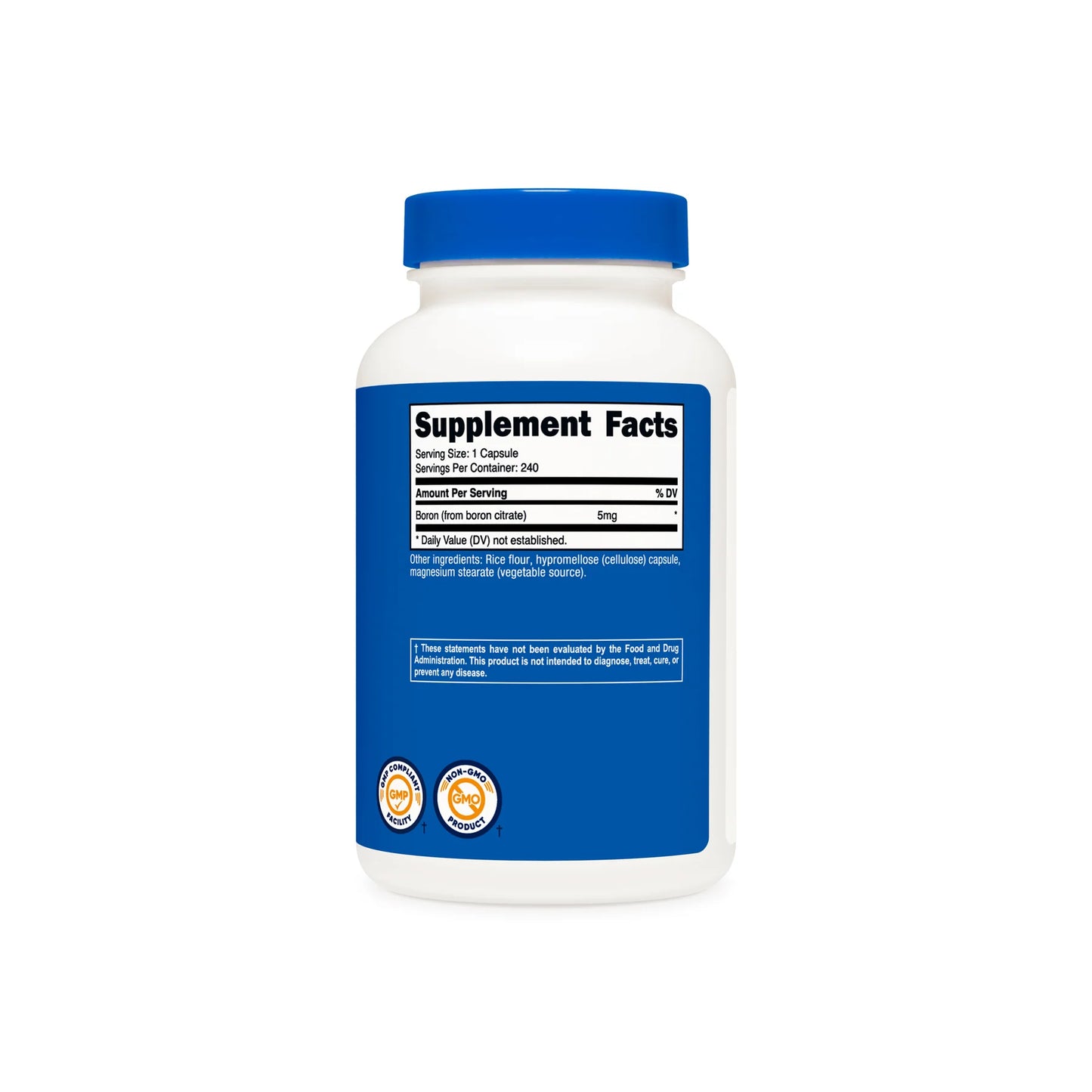 Nutricost Boron 5mg 240 capsules
