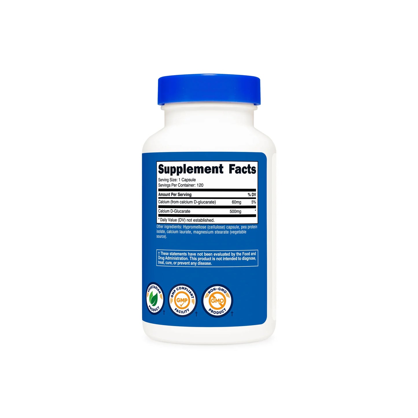 Nutricost Calcium D-Glucarate 500mg 120 caps