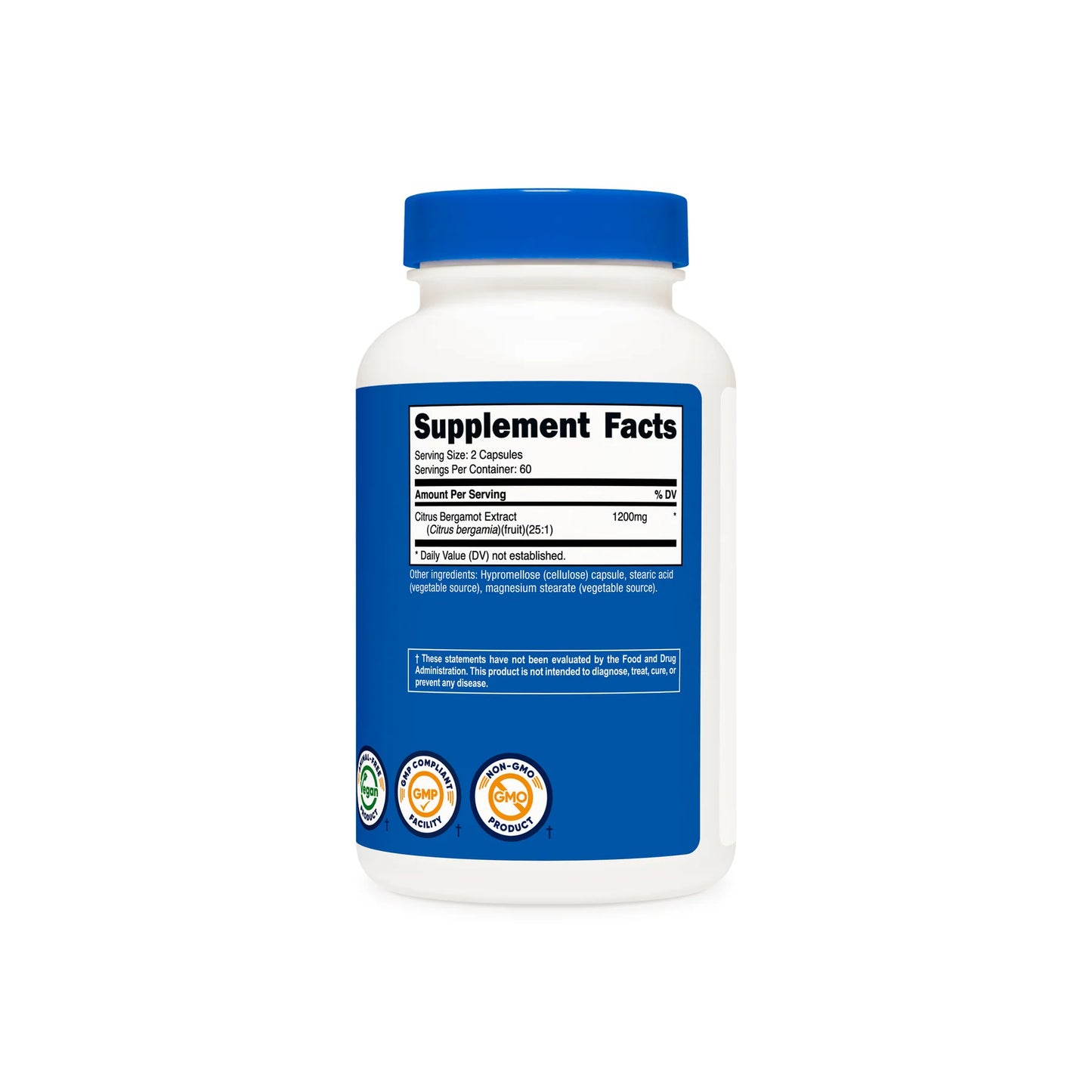 Nutricost Citrus Bergamot 1200mg 60serves