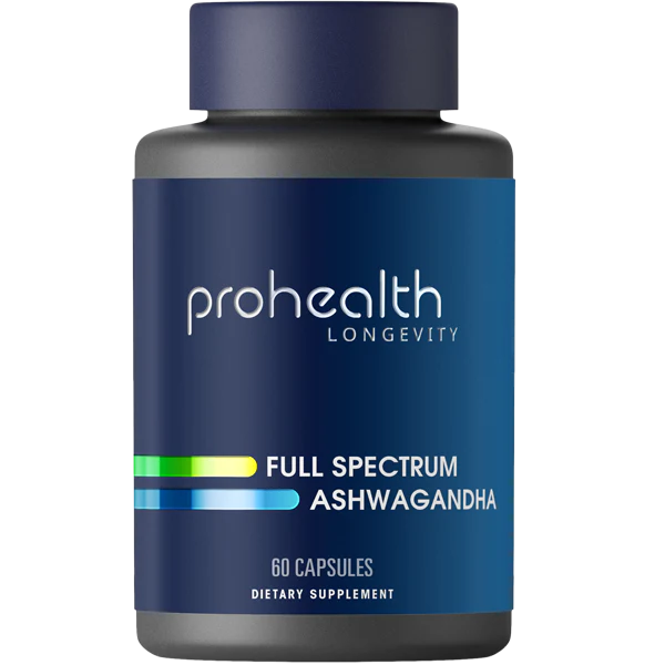Pro Health Full Spectrum Ashwagandha (KSM-66) 60 capsules
