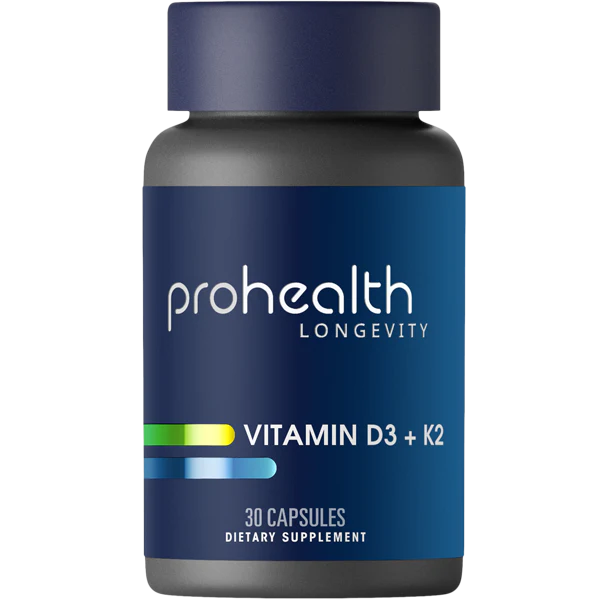 Pro Health Vitamin D3+K2 5000 IU 30 caps