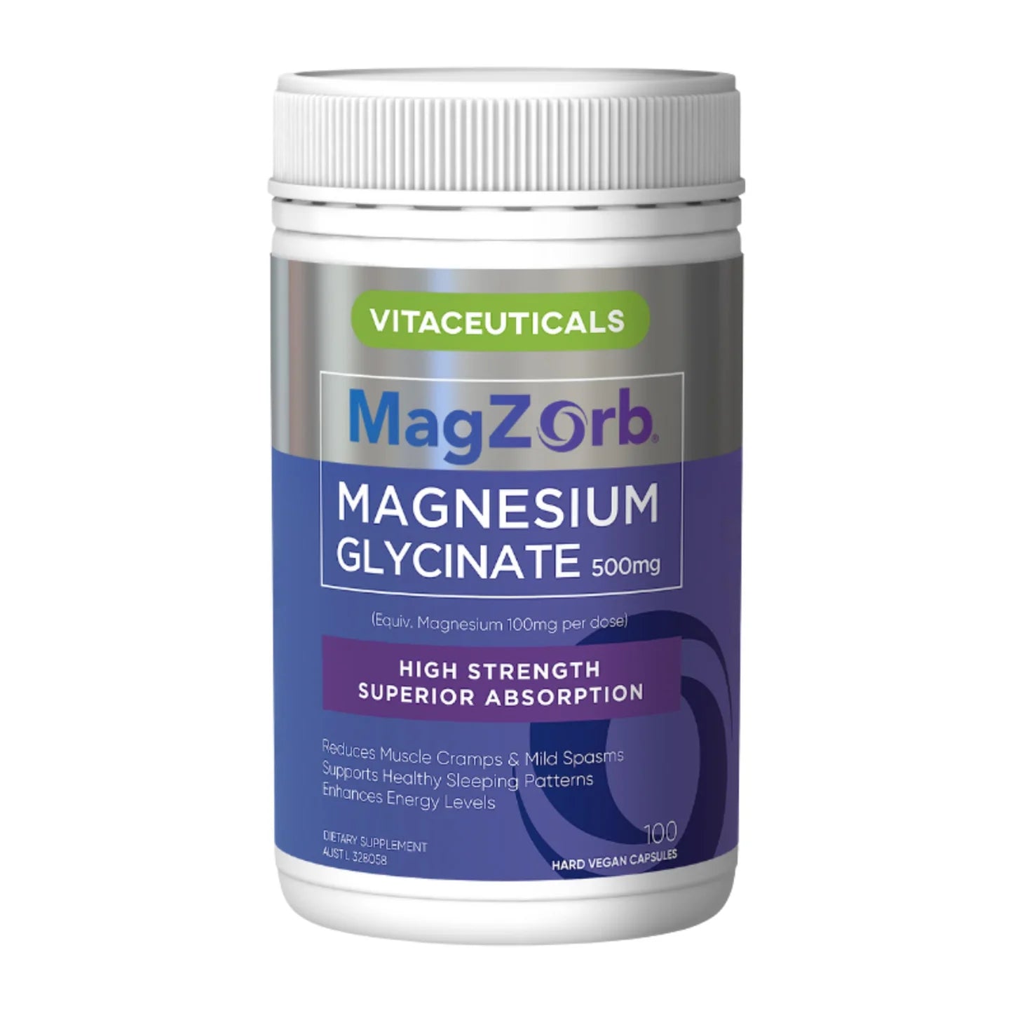 Vitaceuticals MagZorb Magnesium Glycinate 150 caps