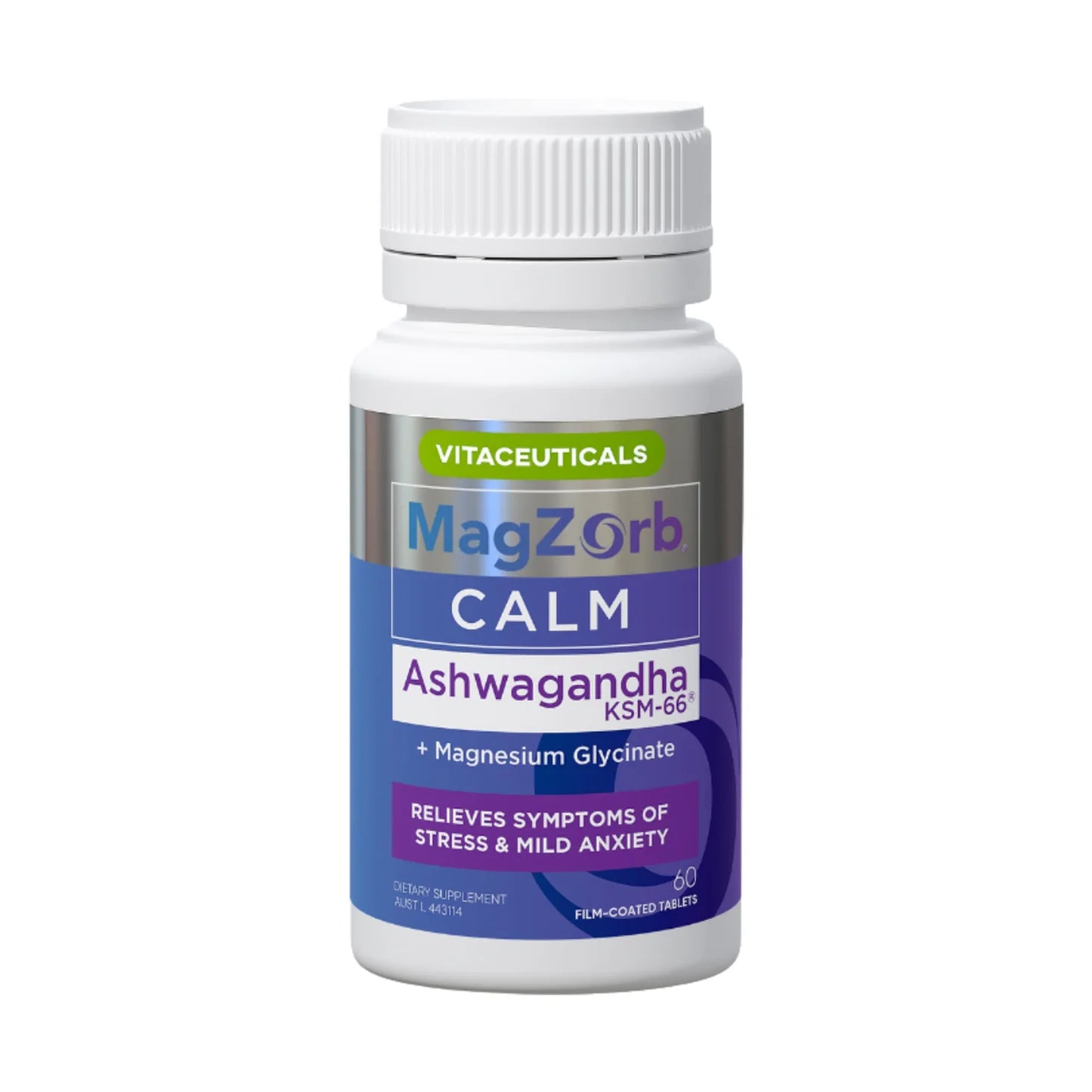 Vitaceuticals MagZorb Calm Ashwagandha 60 Tabs