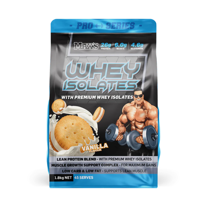 Max's Whey Isolates 1.8kg